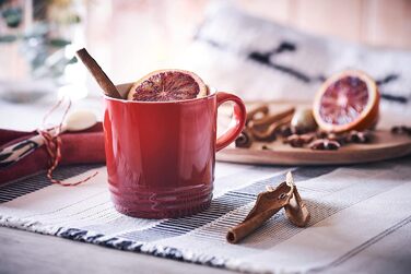 Набор из 4 кружек 350 мл, вишнево-красный Le Creuset