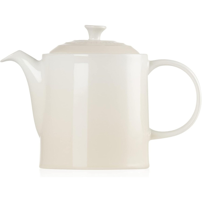 Високий глечик 1,3 л керамічний з кришкою, колір безе Le Creuset