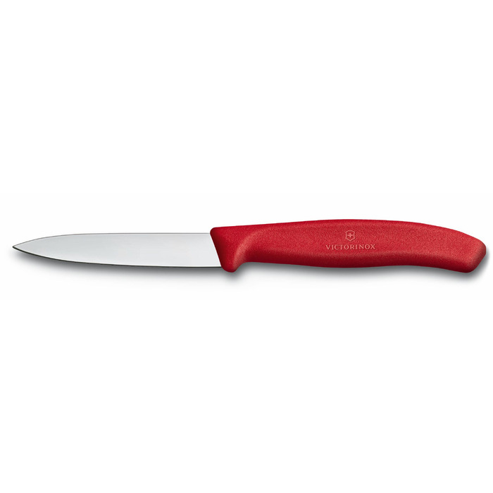 Кухонний ніж Victorinox SwissClassic Paring лезо 8см з черв. ручкою