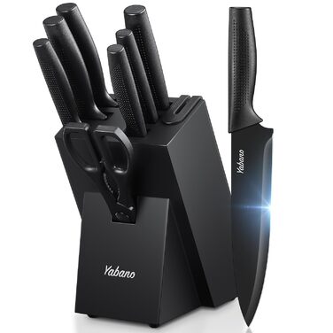 Набір кухонних ножів 8 предметів Yabano