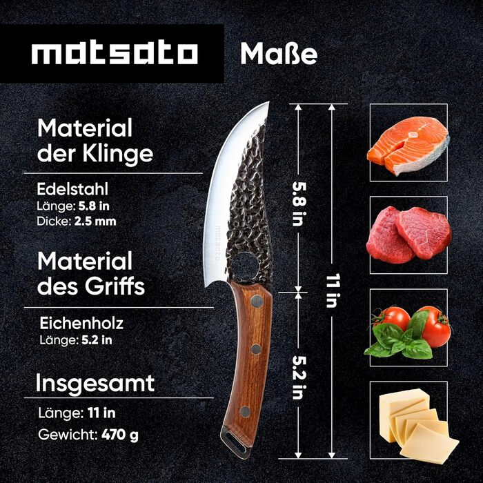 Поварской нож 14,7 см Matsato