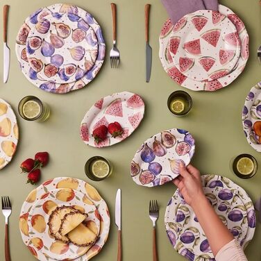 Набор посуды из керамогранита на 4 персоны, 12 предметов Tutti Frutti Karaca