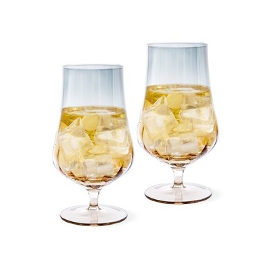 Набор из 2-х бокалов Fissman для холодных напитков 600 мл стекло (13686)