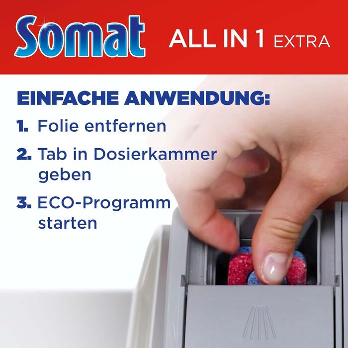 Таблетки для посудомийної машини 54 шт All in 1 Extra Somat