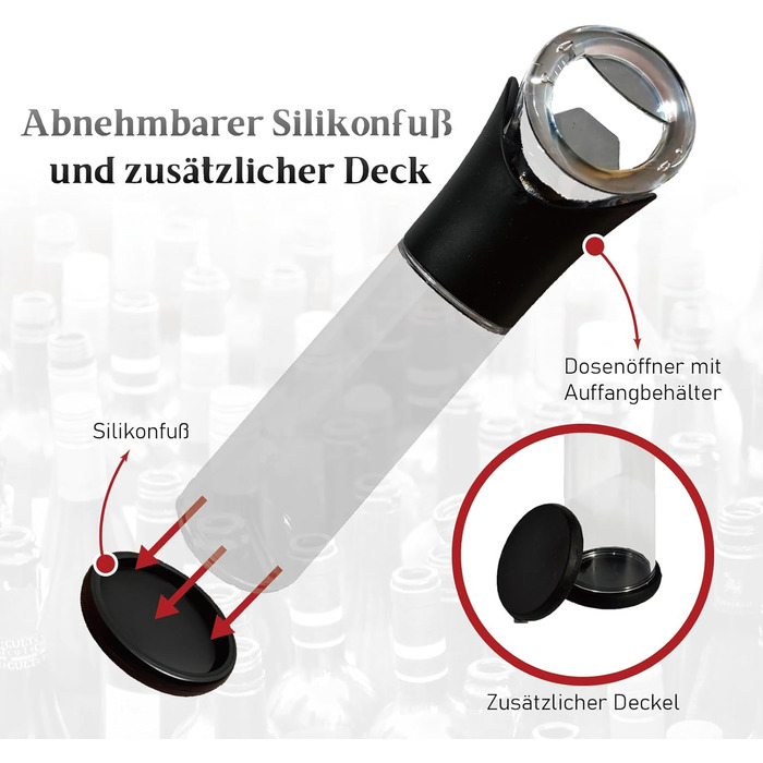 Відкривачка для пляшок з контейнером для кришечок Nordkai