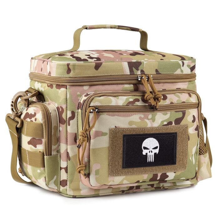 Термосумка 12,3 л коричневий камуфляж Bunnychic