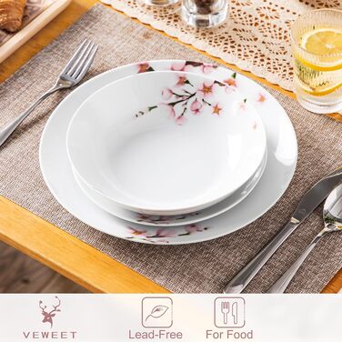 Набір посуду з 18 предметів на 6 осіб VEWEET