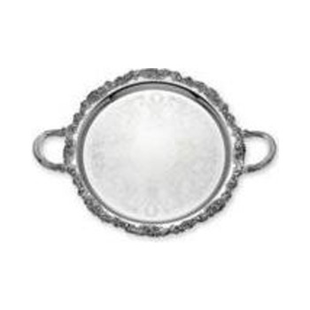Піднос круглий Reed and Barton BURGUNDY, срібний, d 38 см