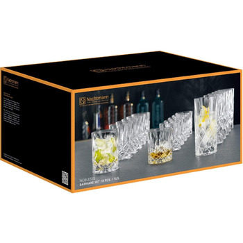 Набор стаканов для виски и лонгдринков, 18 предметов, Noblesse Nachtmann