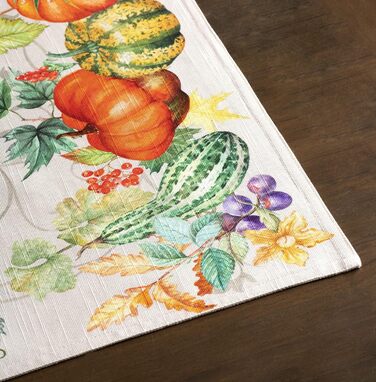 Бавовняні килимки для серветок, набір з 4 шт. , декоративні килимки для серветок, пасхальні килимки, що миються, для свят, вечерь, весни, літа (33 см x 48 см) (17 - Lumina), 39Hermine 100