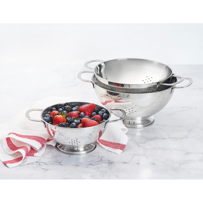 Набір друшляків з нержавіючої сталі, 3 предмети Le Creuset