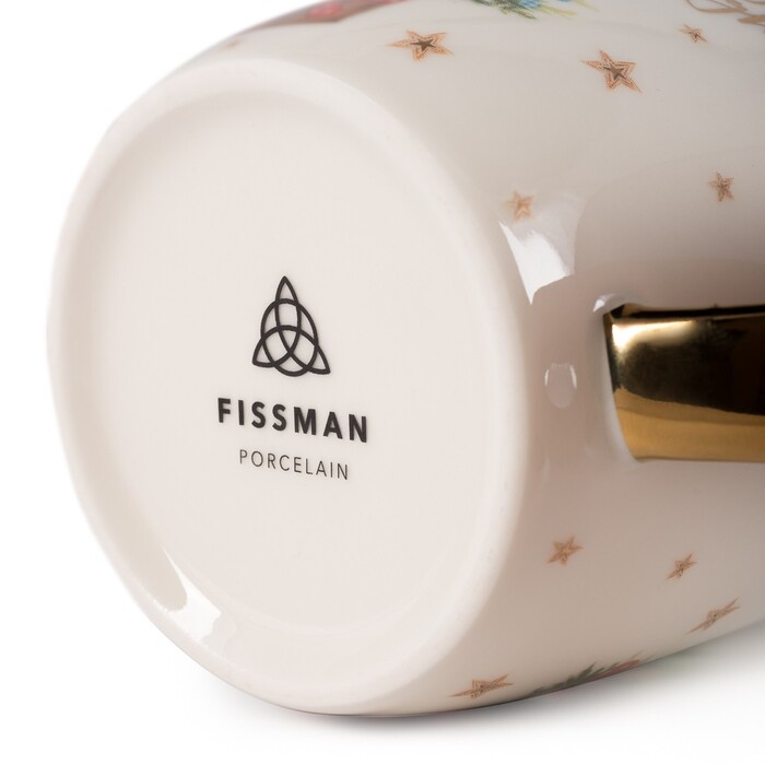 Кружка Fissman 350 мл фарфора (14049)