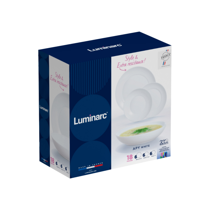 Сервиз Luminarc Apy, 18 предметов (7095348)