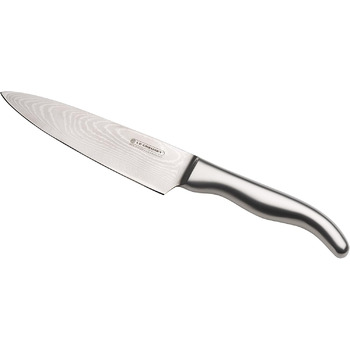 Нож шеф-повара, 15 см дамасская сталь, нержавеющая сталь Le Creuset