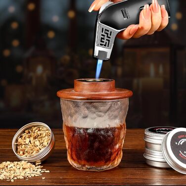 Набор для копчения коктейлей 4 вкуса DANIAU