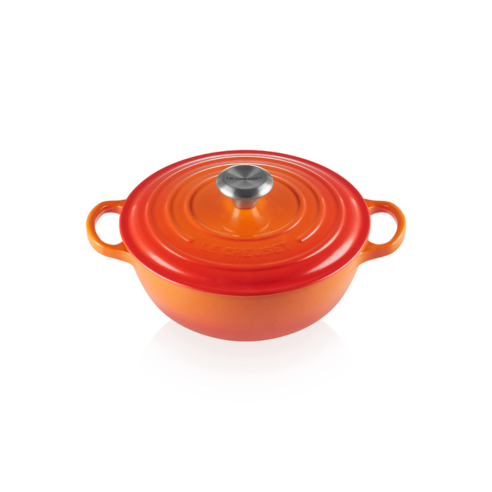Чавунна каструля Le Creuset Signature, 24 см, 4,1 л (Колір Ofenrot)
