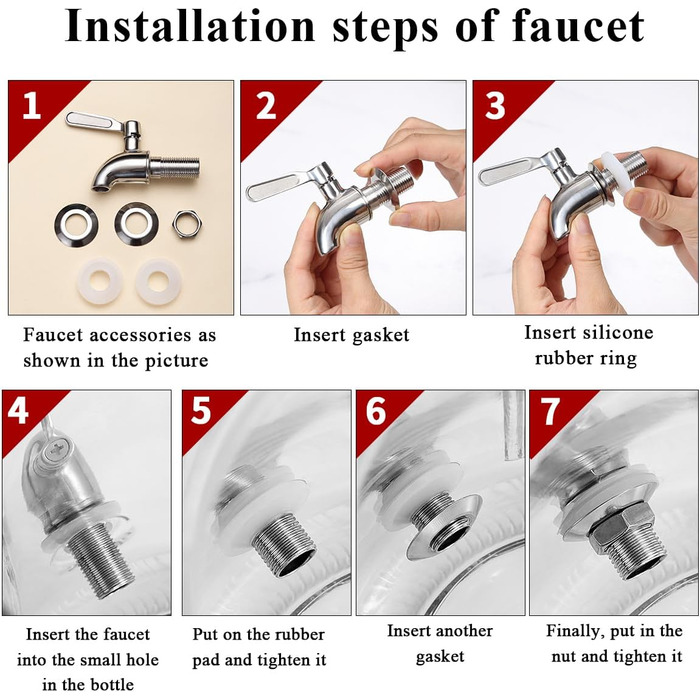 Диспенсер для напоїв з краном 5,5 л Evanda