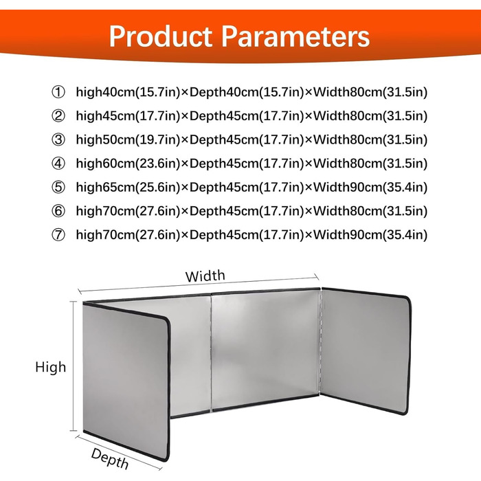 Защита от брызг масла из нержавеющей стали для жарки Generisch