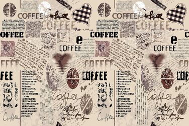 Алюмінієвий кухонний фартух CREARREDA, виготовлений в Італії, захищає плиту та стіну, миється та легко встановлюється, металевий фартух, 48 x 72 см (кавовий)