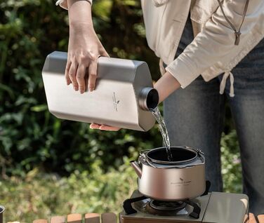 Титановый фляга для кемпинга 2,5л Boundless Voyage