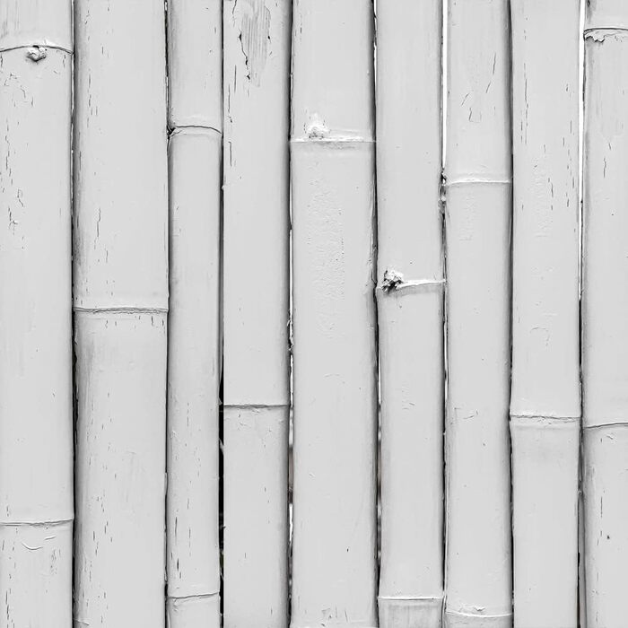 Дизайнерський кухонний фартух з алюмінієвого композиту, кухонний фартух, товщина 3 мм, 60x100 см, (бамбуково-білий)