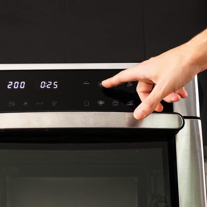 Аэрофритюрница 1600 Вт 30 л, сталь Bake&Fry 3000 Touch Cecotec