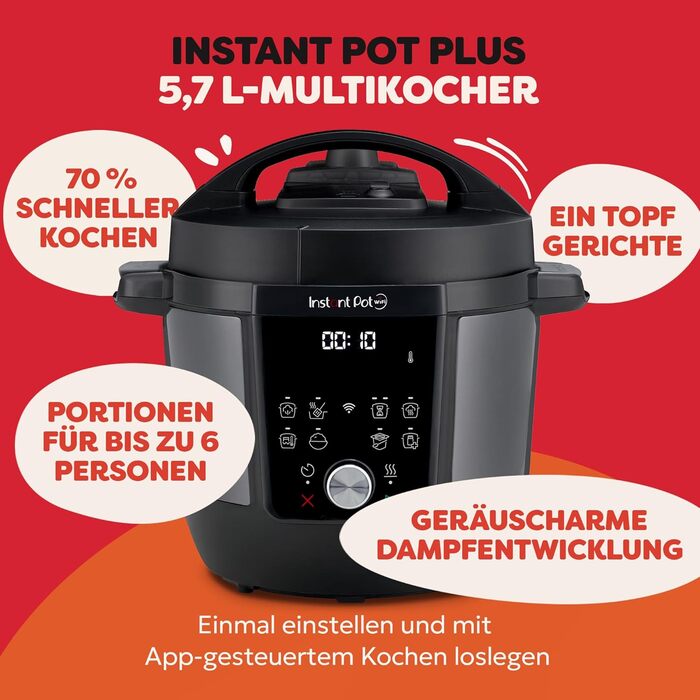 Мультиварка 5,7 л 1000 Вт Instant Pot