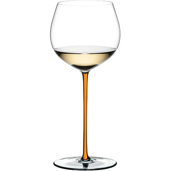 Бокал для белого вина 655 мл, оранжевый, Fatto A Mano Riedel
