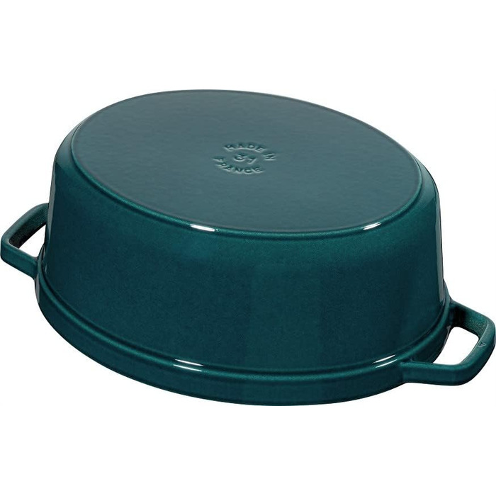 Чавунна жаровня/кокот STAUB, овальна 6,7 л, (37 см, La Mer)
