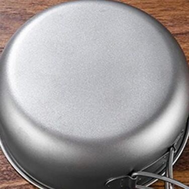 Туристическая сковорода из чистого титана 1,2л Generisch