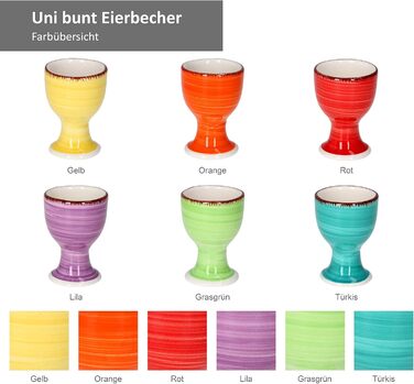 Набор подставок для яиц из 6 предметов MamboCat