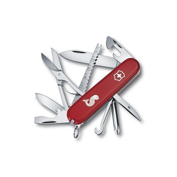 Victorinox Рыбацкий нож 91мм/17funk/красный логотип