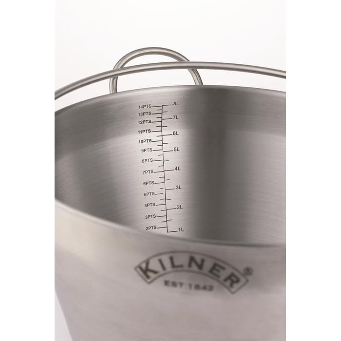 Каструля для консервування 8 л нержавіюча сталь Kilner
