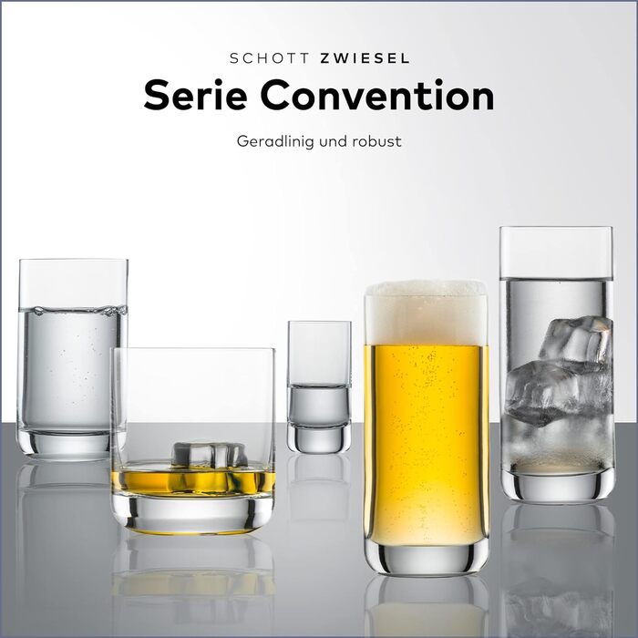 Набір із 6 склянок для лонгдрінків 0,39 л Convention Schott Zwiesel