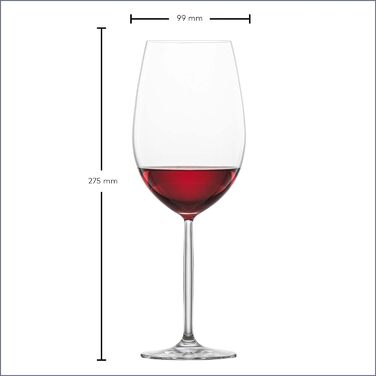Бокал для красного вина 0,8 л, набор 6 предметов, Diva Schott Zwiesel