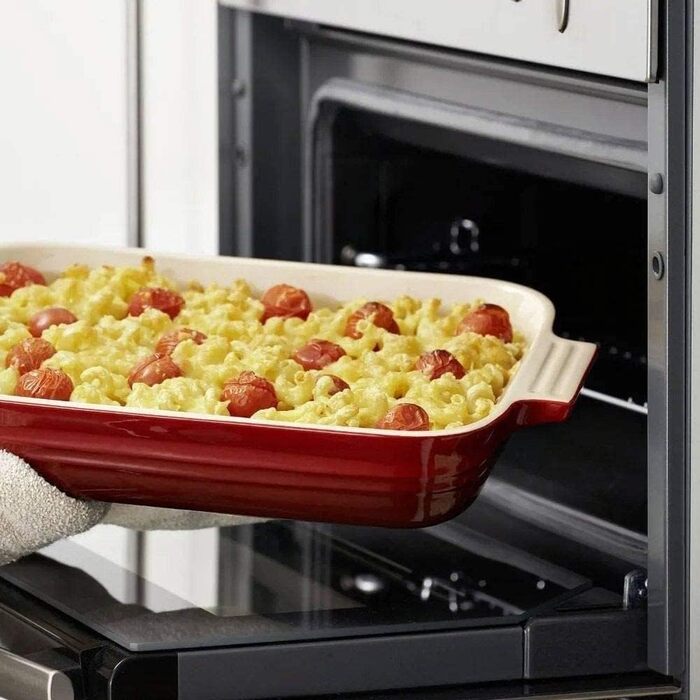 Прямокутна керамічна запіканка Le Creuset Tradition, 2,4 літра, карибська, 71102261700001 (прибережно-блакитний, 26 см)