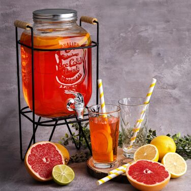 Диспенсер для напоїв з краном 4 л SUPERBUTELKI.PL