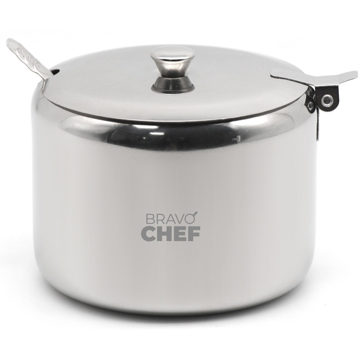 Цукорниця Bravo Chef з ложкою (6867983)