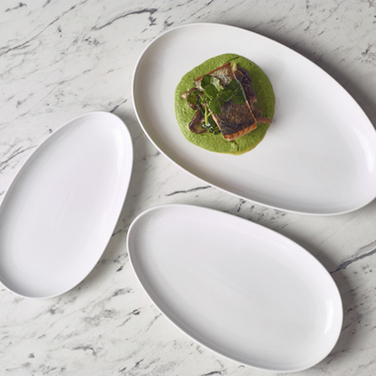 Тарелка овальная 29.5*17 см, Organic, GenWare