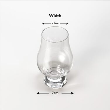 Набір келихів для віскі 2 шт у дорожньому футлярі 200 мл GLENCAIRN
