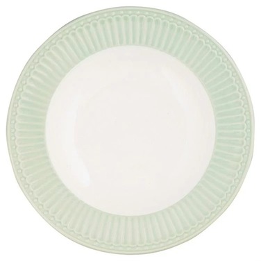 Суповая тарелка 21,5 см, светло-зеленая Alice GreenGate
