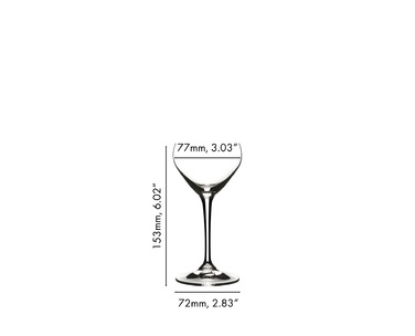Келих для коктейлю Nick & Nora 140 мл, Drink Specific Glassware Restaurant Riedel