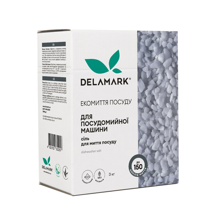 Соль для посудомоечной машины 3 кг Delamark