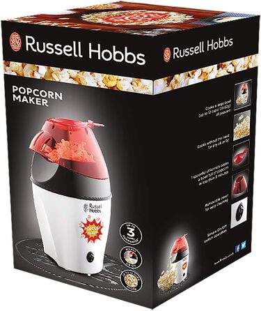 Машина для попкорну 1200 Вт Fiesta Russell Hobbs