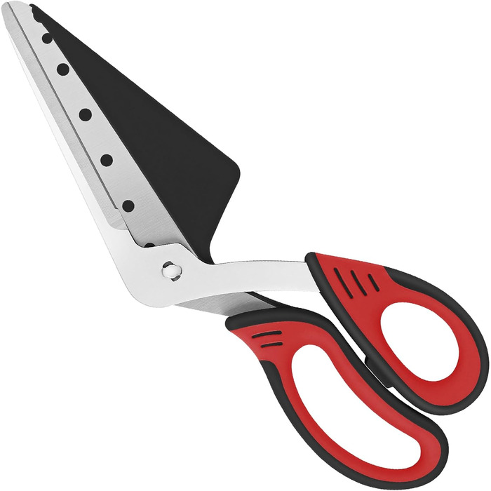 Ножиці для піци 27 см, червоний/чорний Vutyvve