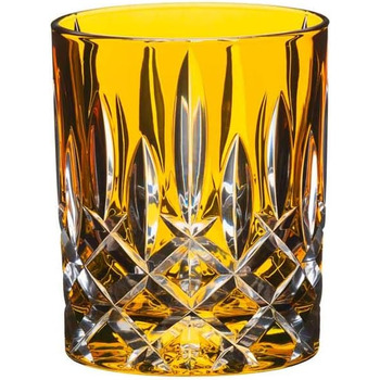 Цветные бокалы для виски в индивидуальной упаковке, стакан для виски из хрусталя, 295 мл, (янтарь)