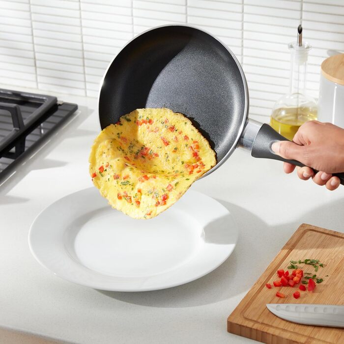 Набір посуду з антипригарним покриттям Kitchen-Profi Basics, 15 предметів, чорний