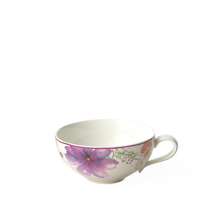 Чашка для чаю Villeroy & Boch Mariefleur Tea Basic, 240 мл, висота 5 см, преміум порцеляна, кольору кантрі та рустик-білий
