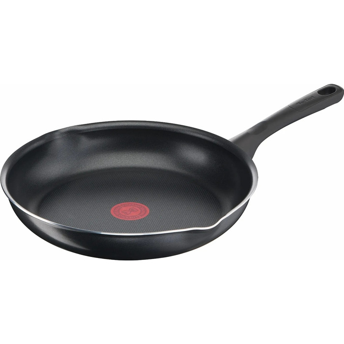 Сковорода с крышкой Tefal Day by Day, 20см, с крышкой, алюминий, бакелит, стекло, черный