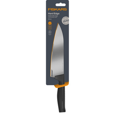 Нож для шеф-повара большой Fiskars Hard Edge 21 см (1051747)